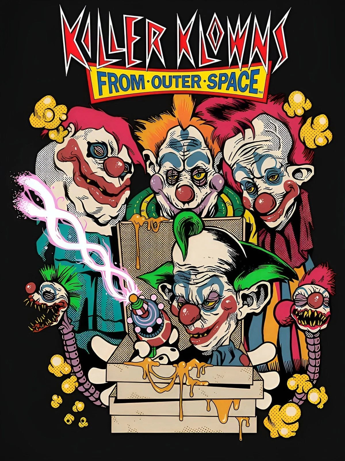 Killer Klowns From Outer Space T-Shirt | Cult Horror Movie Clowns