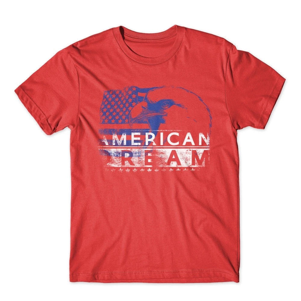American Dream T-Shirt 100% Cotton Premium Tee USA NEW