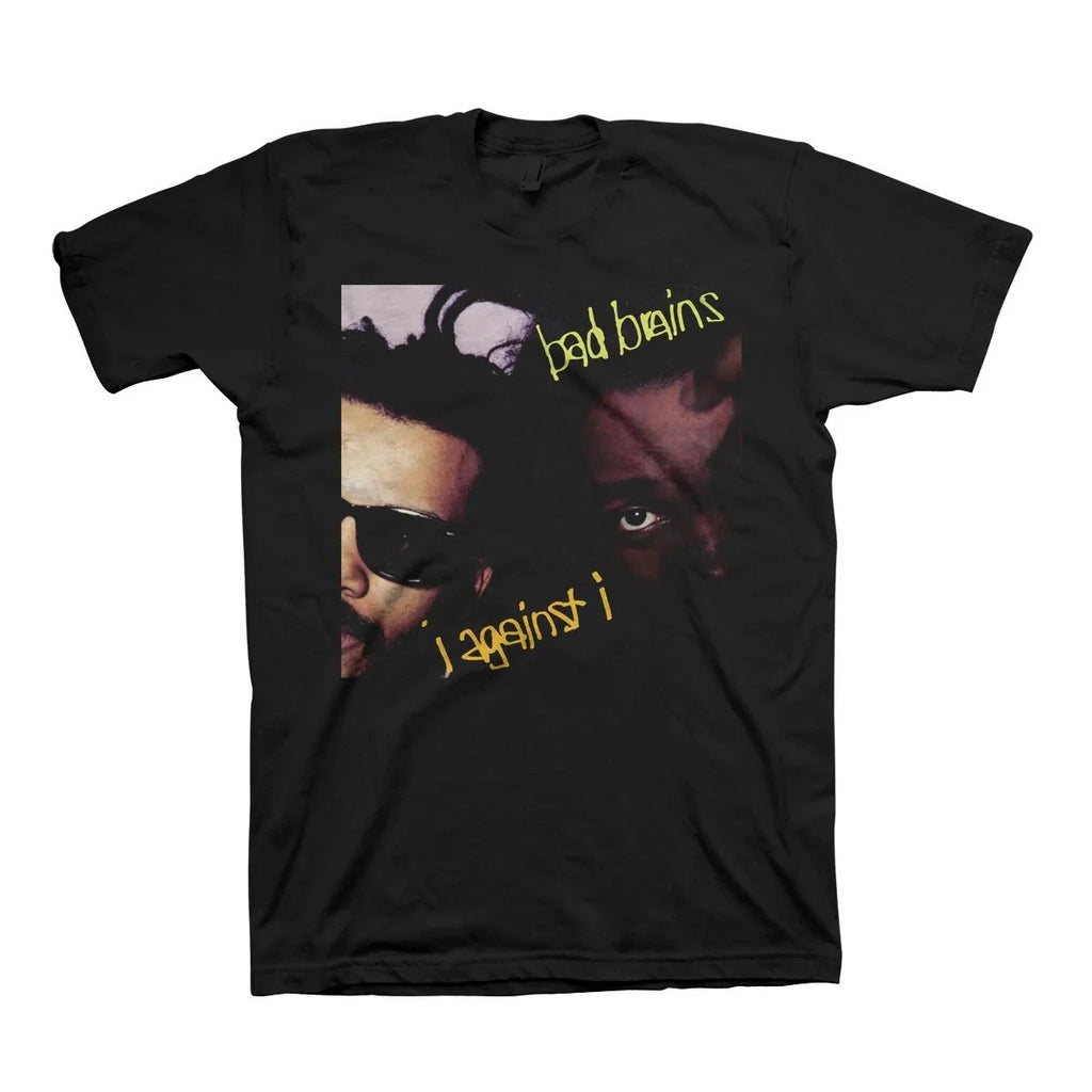 Authentic Bad Brains I Against I T-Shirt S-2XL NEW