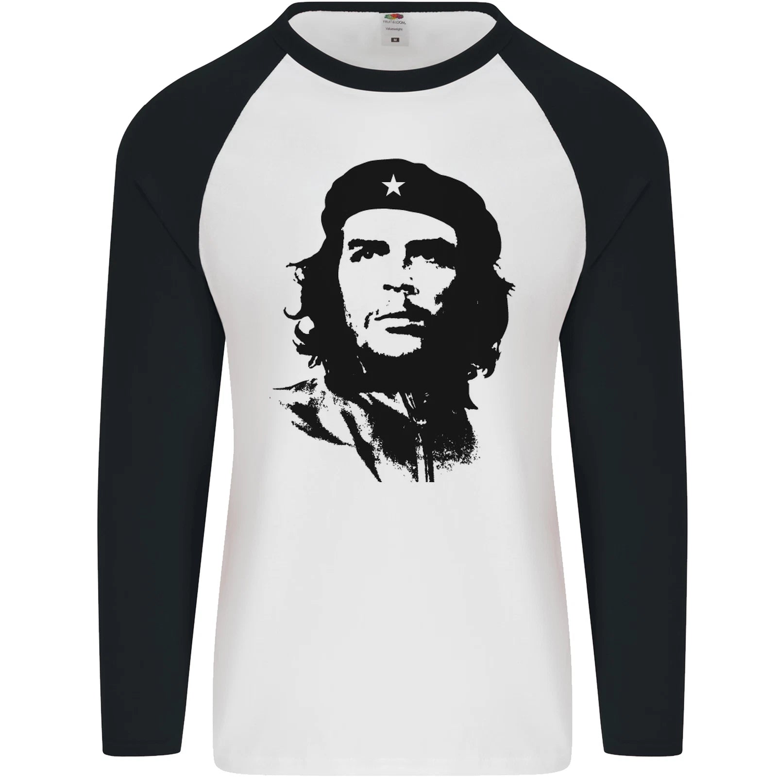Che Guevara Silhouette Mens L/S Baseball T-Shirt