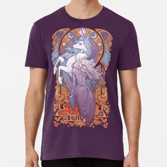 Lady Amalthea the Last Unicorn S to 5XL Made in USA T-Shirt