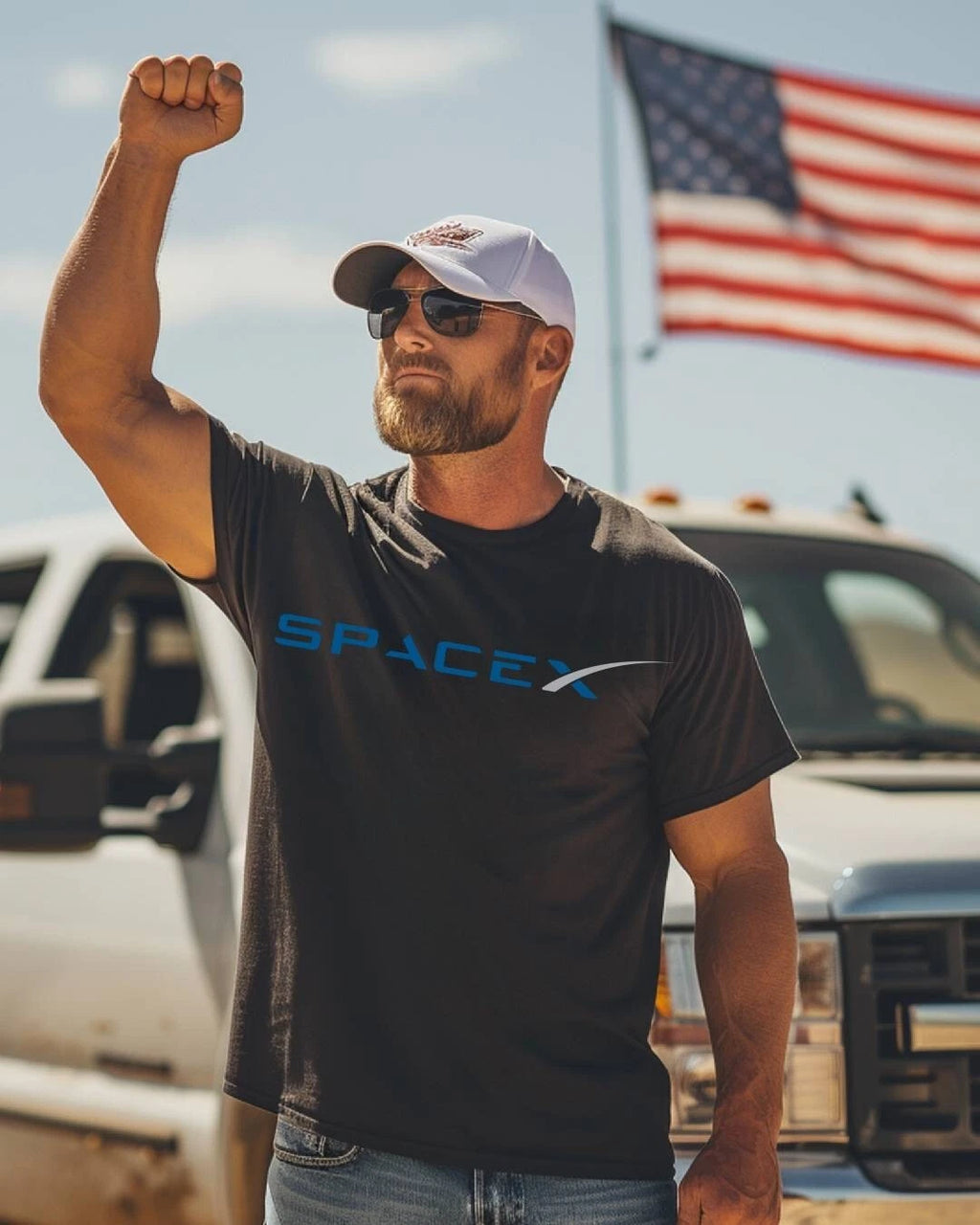 Tesla SpaceX Cyber Truck Elon Musk Cybertruck Cybercab Black Tee T-Shirt 2XL