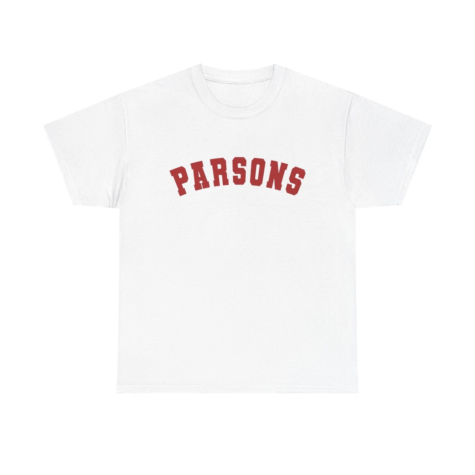 Parsons School of Design Shirt NYC Collegiate Varsity Letter Merch