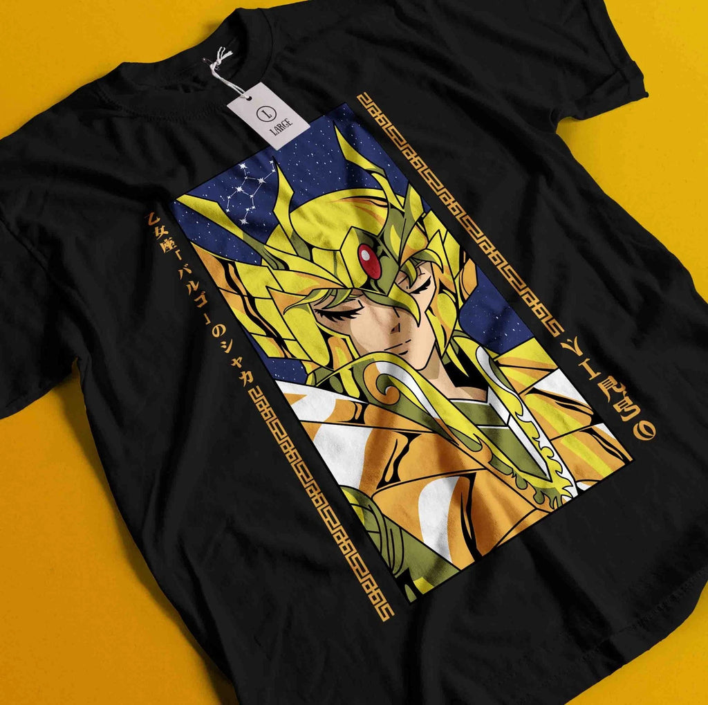 Saint Seiya T-Shirt knights Of the Zodiac Hyoga Anime Manga Graphic Tee Unisex