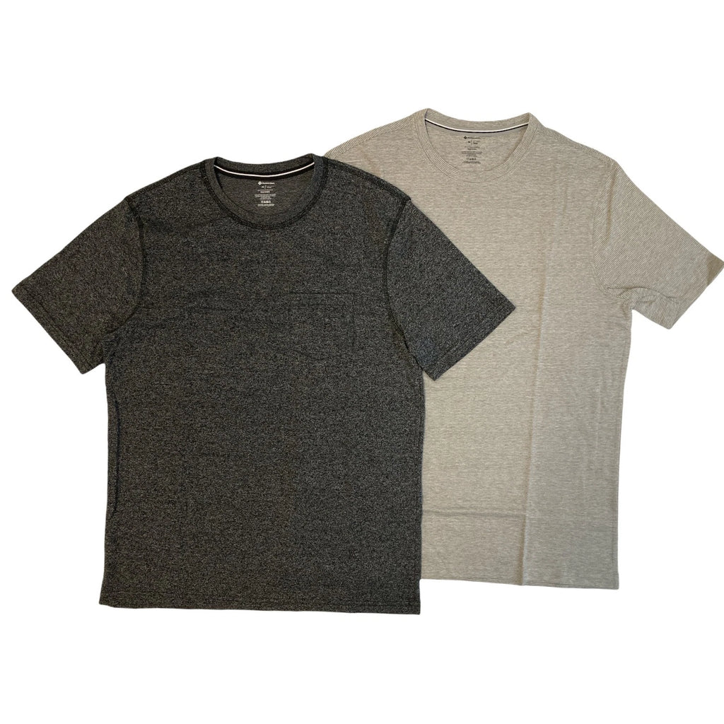 Member's Mark Men's Relaxed Fit Soft Wash Short Sleeve T-Shirt (Black