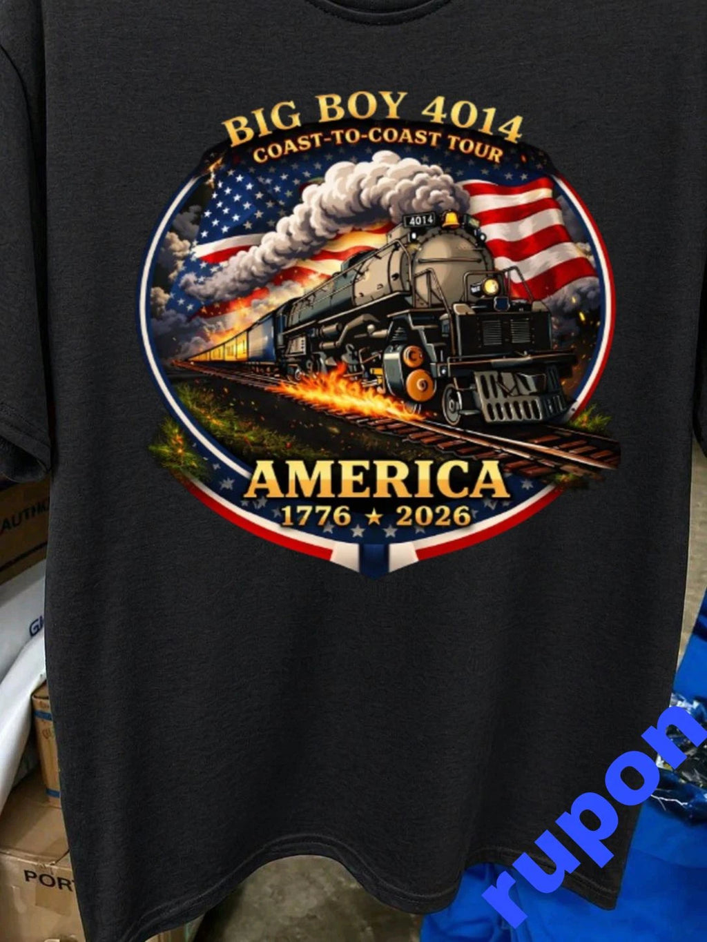 Big Boy America 250th Anniversary T Shirt Patriotic USA Tee Unisex, Youth & Kids