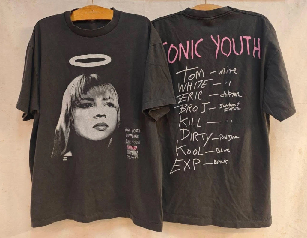 SONIC YOUTH Vintage 90s Band T-shirt REPRINT
