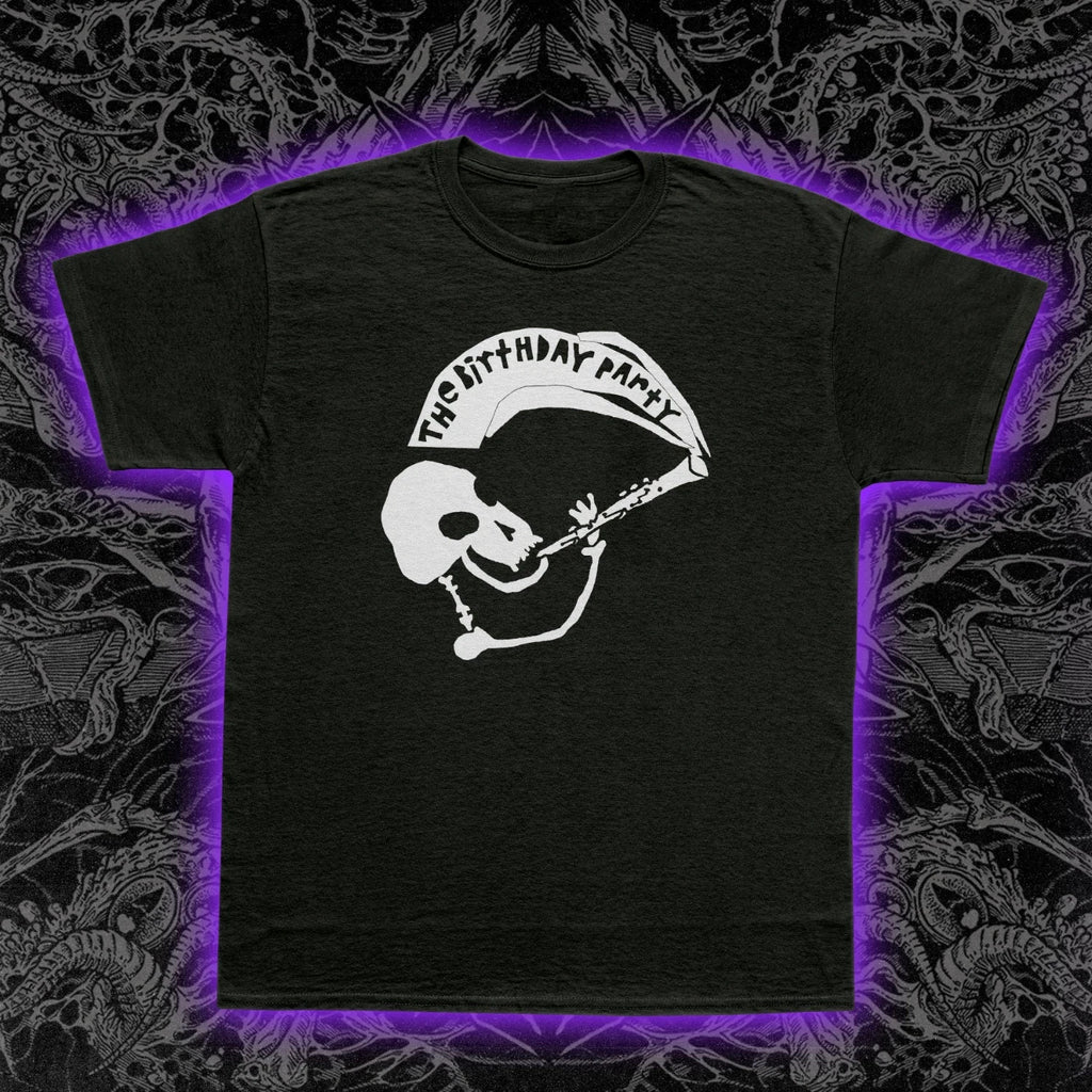 The Birthday Party Nick Cave T-Shirt Post-Punk Goth Rock Alt Music Tee S-5XL