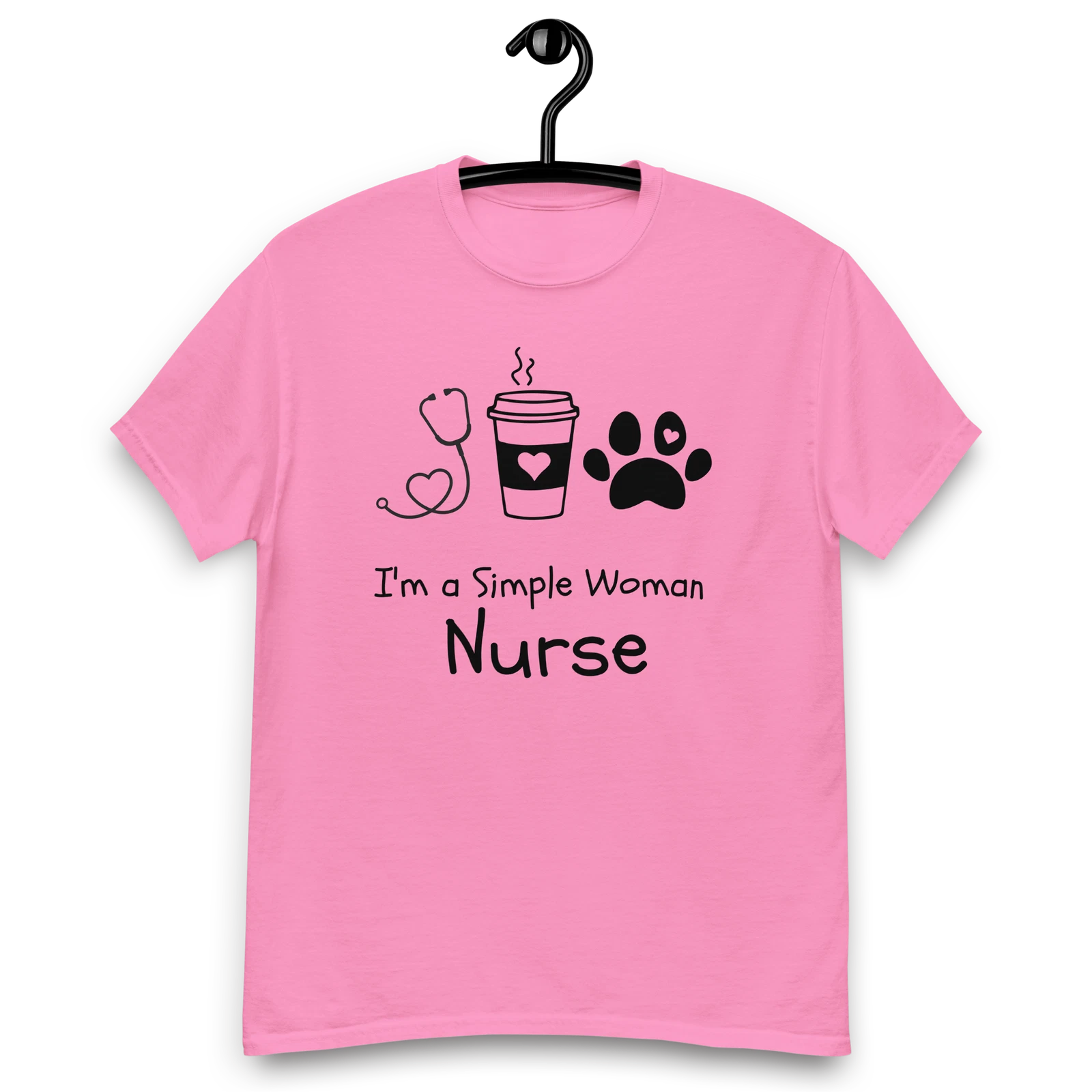 I'm a Simple Woman nurse t-shirt