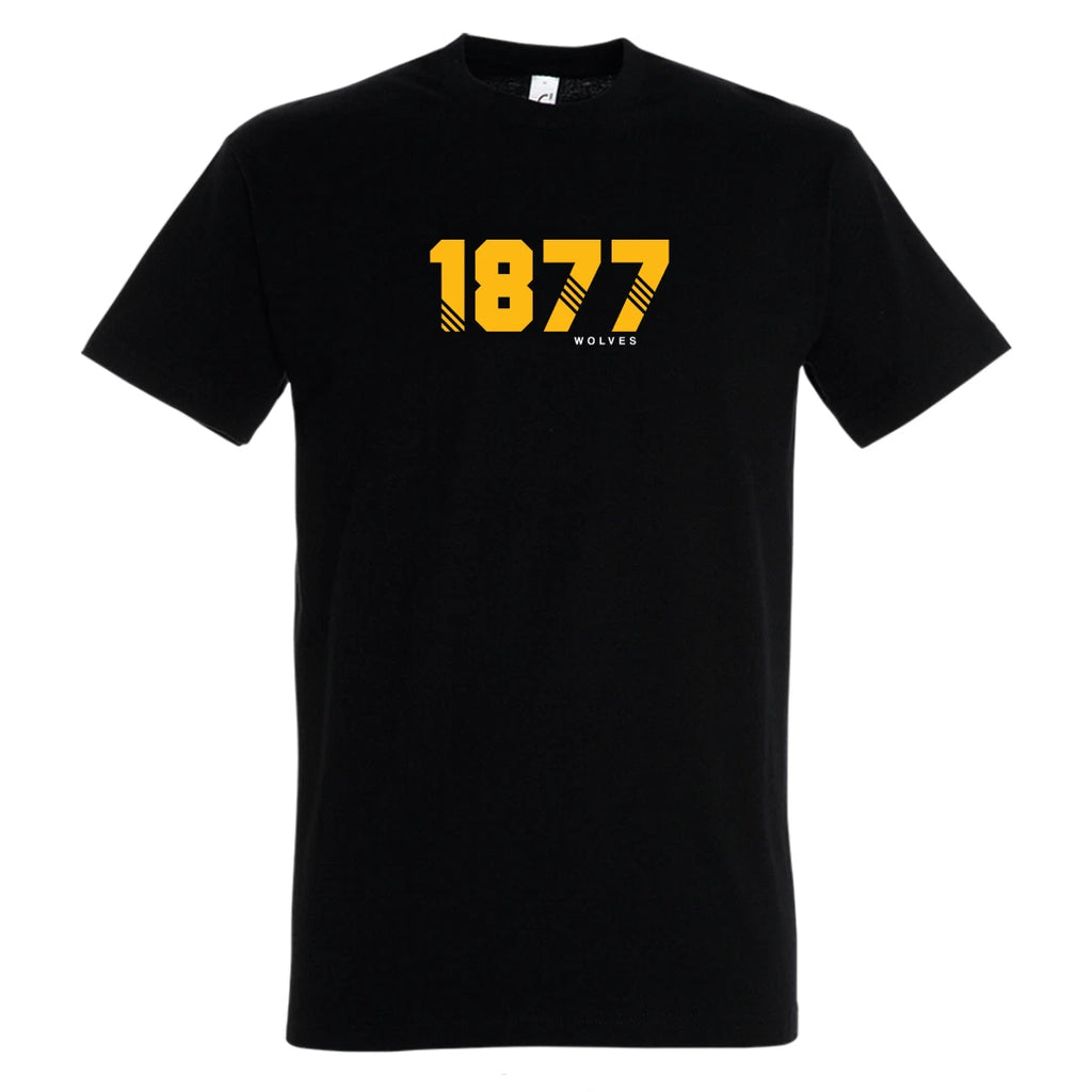 Wolves Football Shirt 1968 Wolverhampton Est Year Retro Gift Casual T Shirt