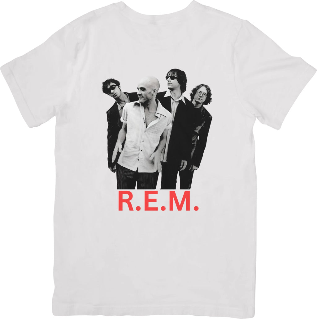 R.E.M Collection Vintage Retro Fit for Men & Women Quality Cotton T-Shirts