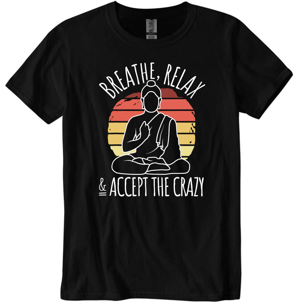 Breathe and Relax  Graphic Casual T Shirt