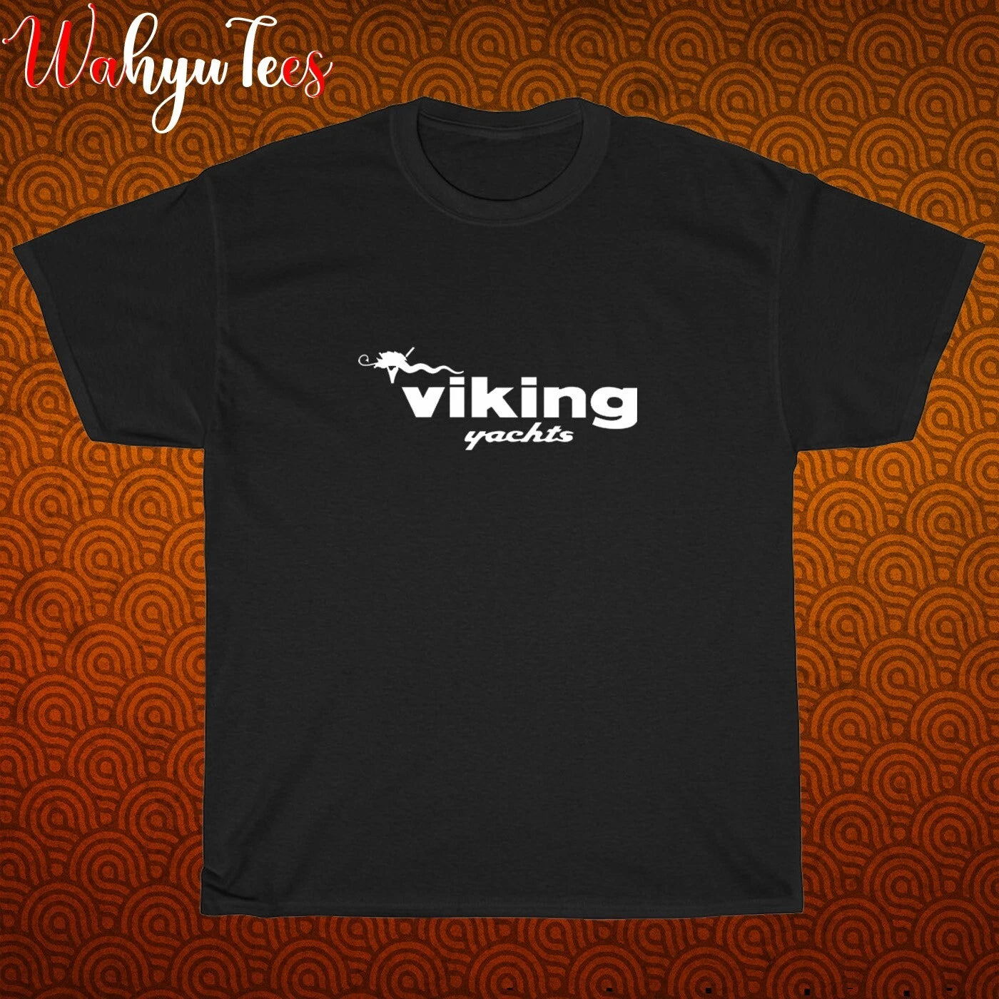 New Viking Yachts Boats Logo Black/Grey/Navy/White Size S-5XL Unisex T-Shirt