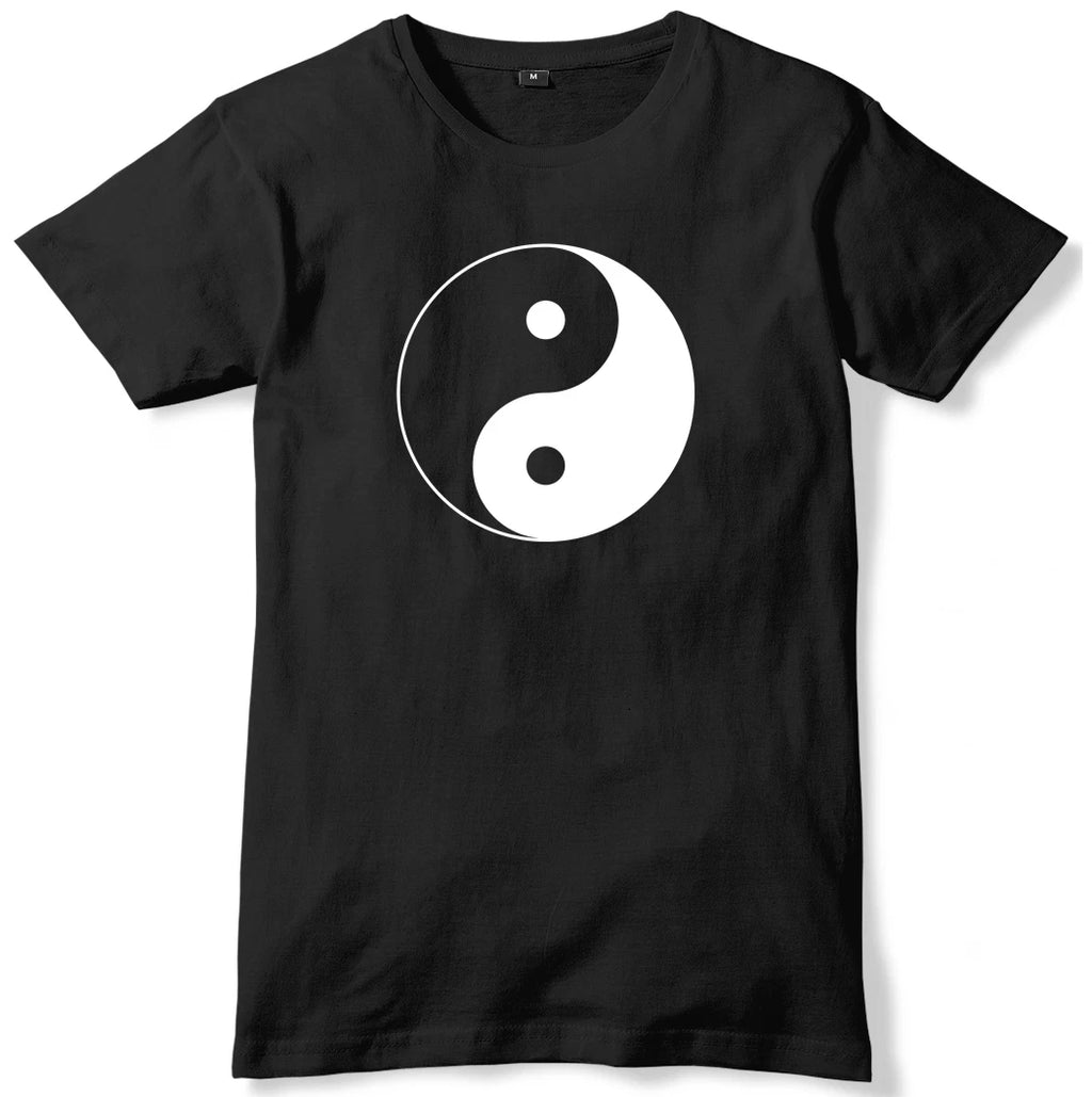 Yin Yang Mens Funny Unisex T-Shirt