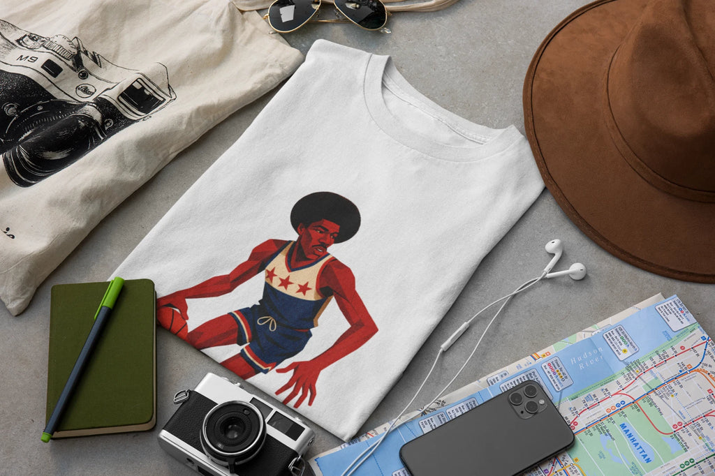Vintage Basketball Tee, Julius Erving T-Shirt, Unisex Sports Shirt, Dr J