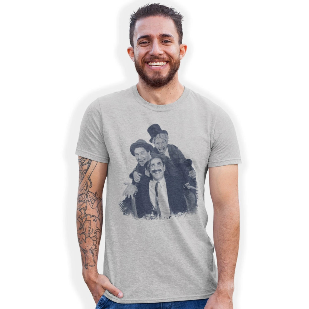 The Marx Brothers - Duck Soup Hand Printed T-Shirt Birthday Gift