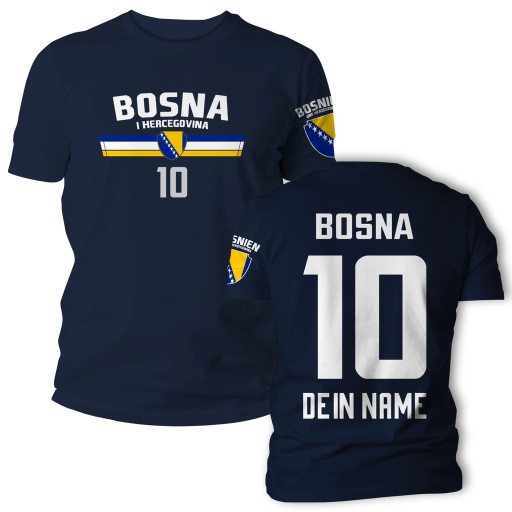 Bosna fan shirt unisex men women Bosnia football European Cup jersey style World Cup 2026