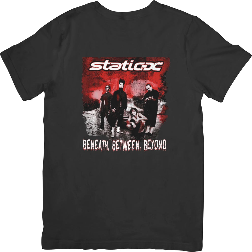 Static x music Vintage Retro Fit for Men & Women Quality Cotton T-Shirts