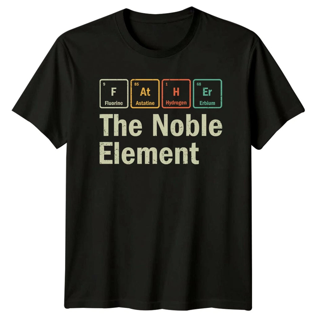 Fluorine Astatine Hydrogen Erbium The Mens T-Shirt Chemistry Dad Science Gift