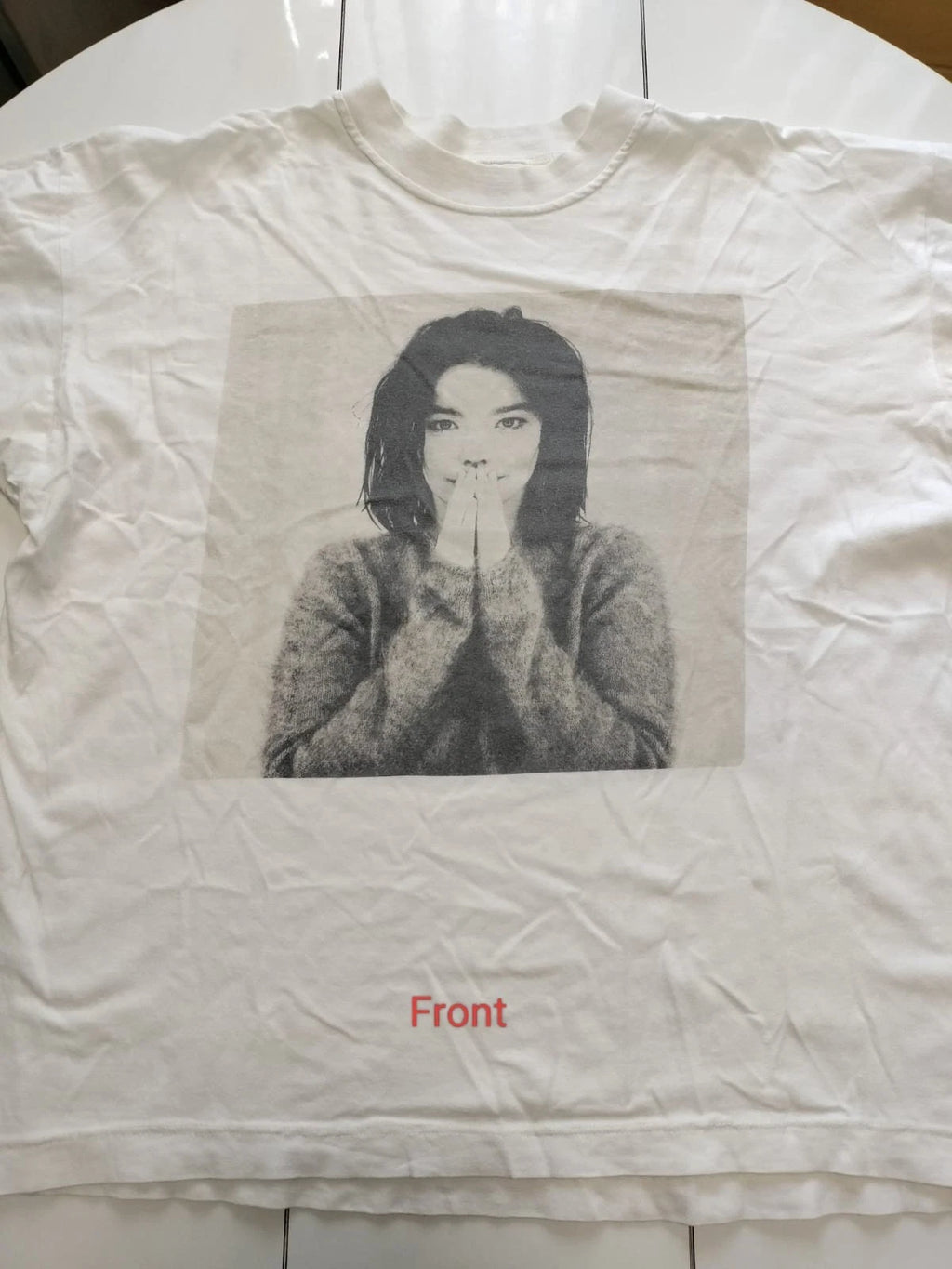 Vintage Bjork original T-shirt Debut 1993 in mint condition