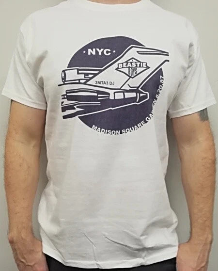 Beastie Boys Madison Square Garden Poster T Shirt Retro Rap Hip Hop Music T084