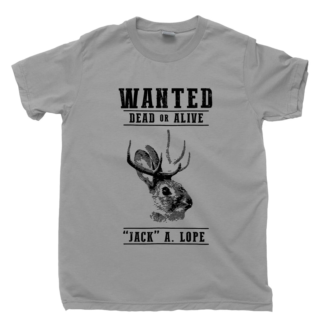 Jackalope T Shirt Bigfoot Nessie Loch Ness Monster UFO Alien Hiking Camping Tee