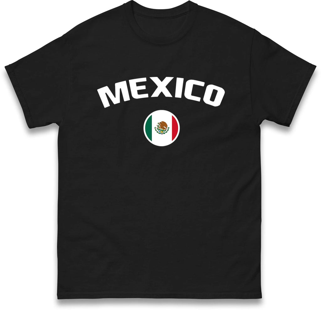 Mexico football T Shirt, Custom Name and Number Tee, Personalised football Top