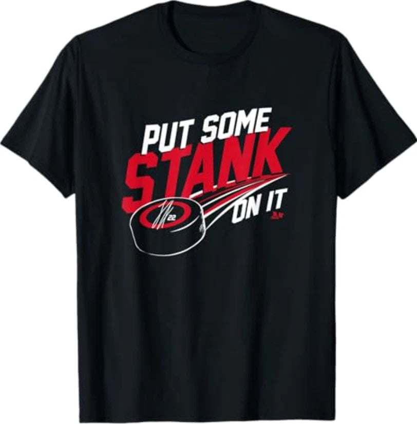 Logan Stankoven - Put Some Stank On It - Carolina Hockey T-Shirt