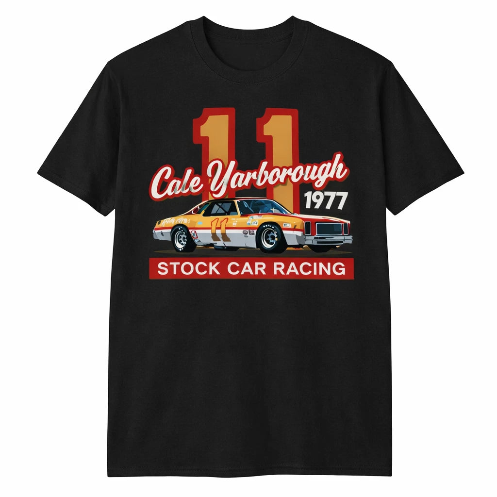 Classic 70s Stock Car Racing Retro Unisex Graphic Tee Gift