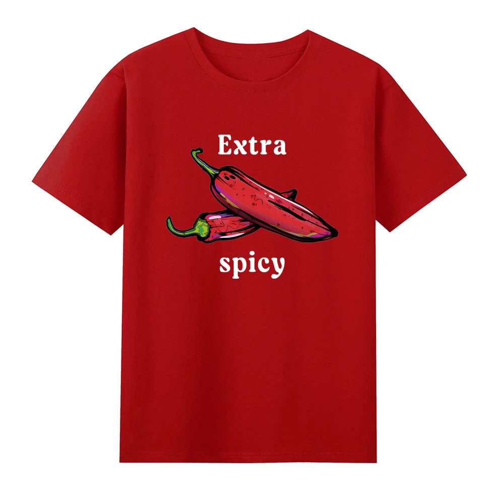 Extra Spicy Chillies Graphic Spicy Food T-Shirt