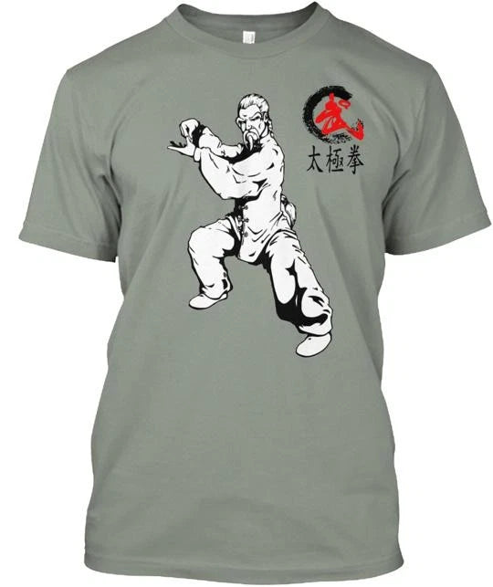 Tai Chi T-Shirt Made in the USA Size S to 5XL