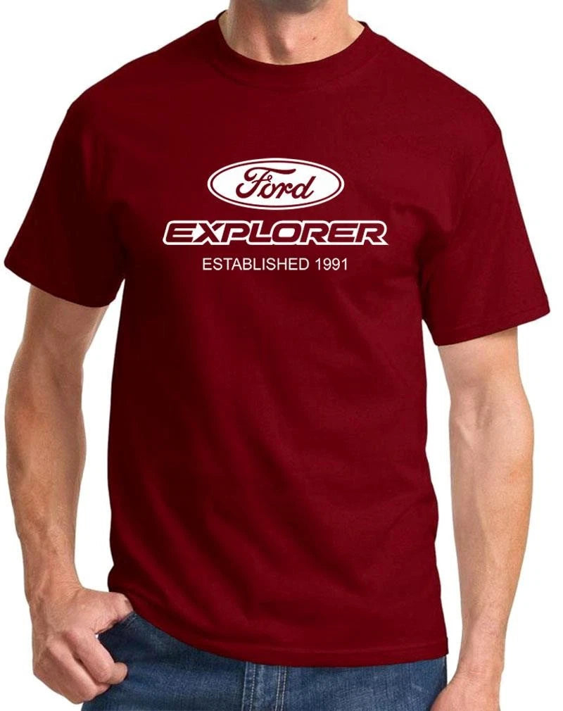 Ford Explorer SUV Established Year Classic Tshirt NEW Colors