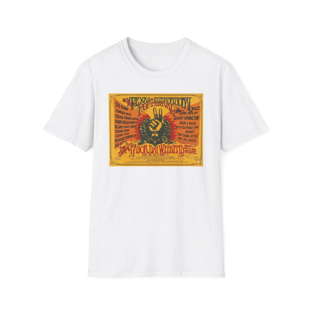 1969 Texas International Pop Festival Unisex T-Shirt