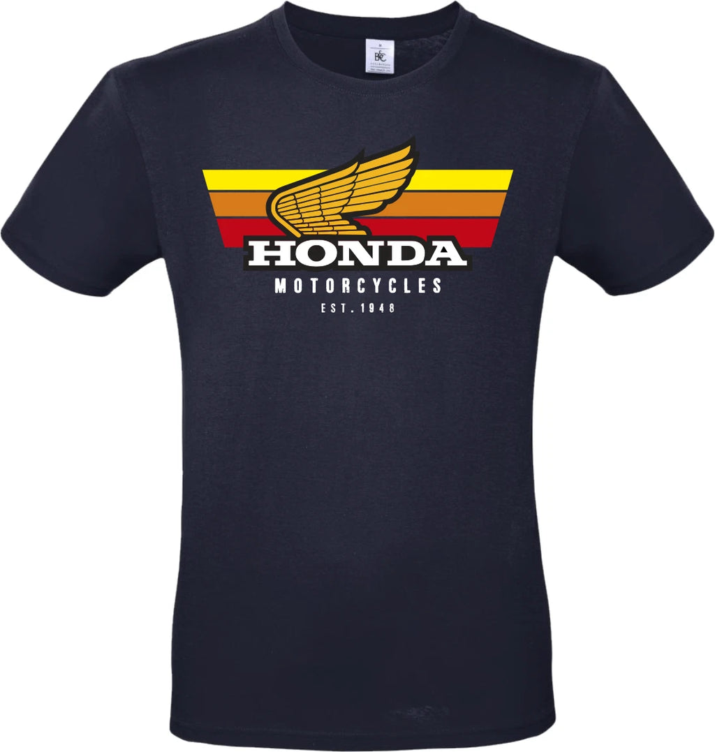 Vintage Honda Style T Shirt Motorcycle Biker Gift Idea Italy