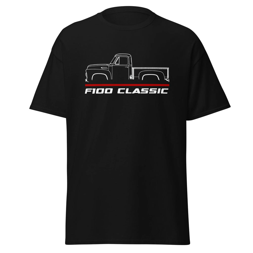 Premium T-Shirt For Ford F100 Classic Truck 1953 Car Fans Birthday Gift
