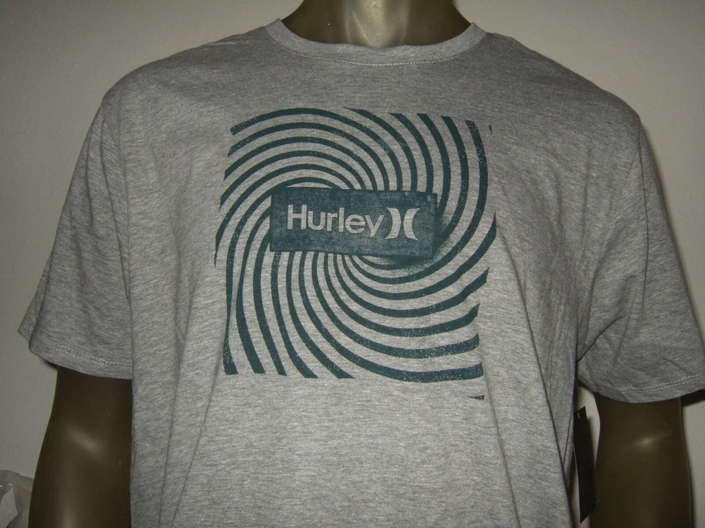 Nwt Men's L,XXL Gray Hurley Abyss Premium Sport Logo Graphic Shirt HFA20VMT $26