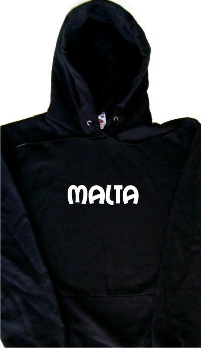 Malta text Hoodie Sweatshirt