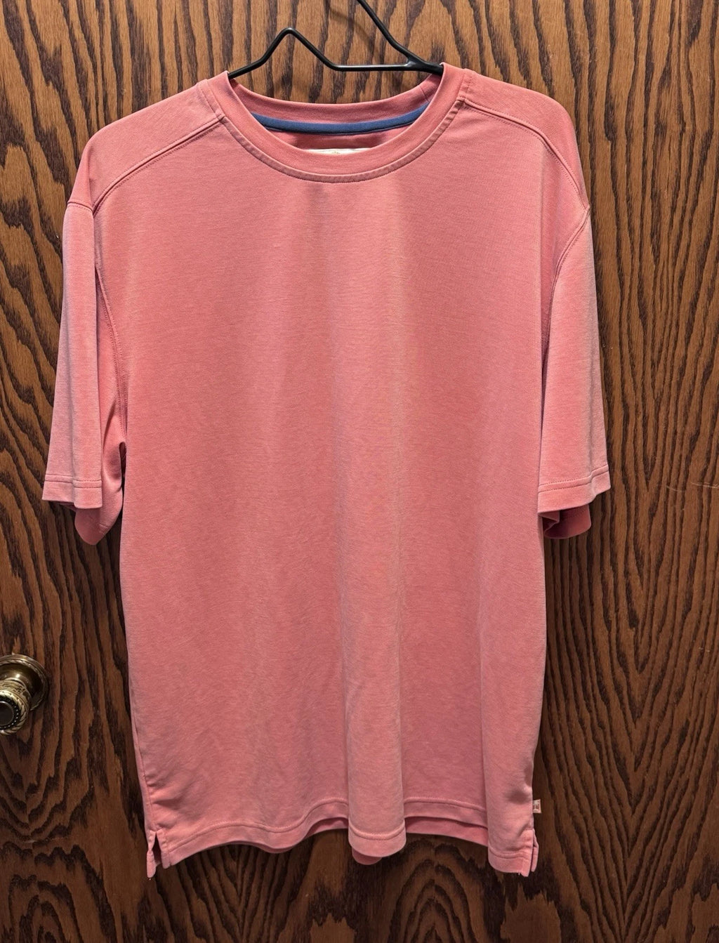 Tommy Bahama - Men's- Orange  Knit Short Sleeve T-Shirt - wrinkle free and soft!