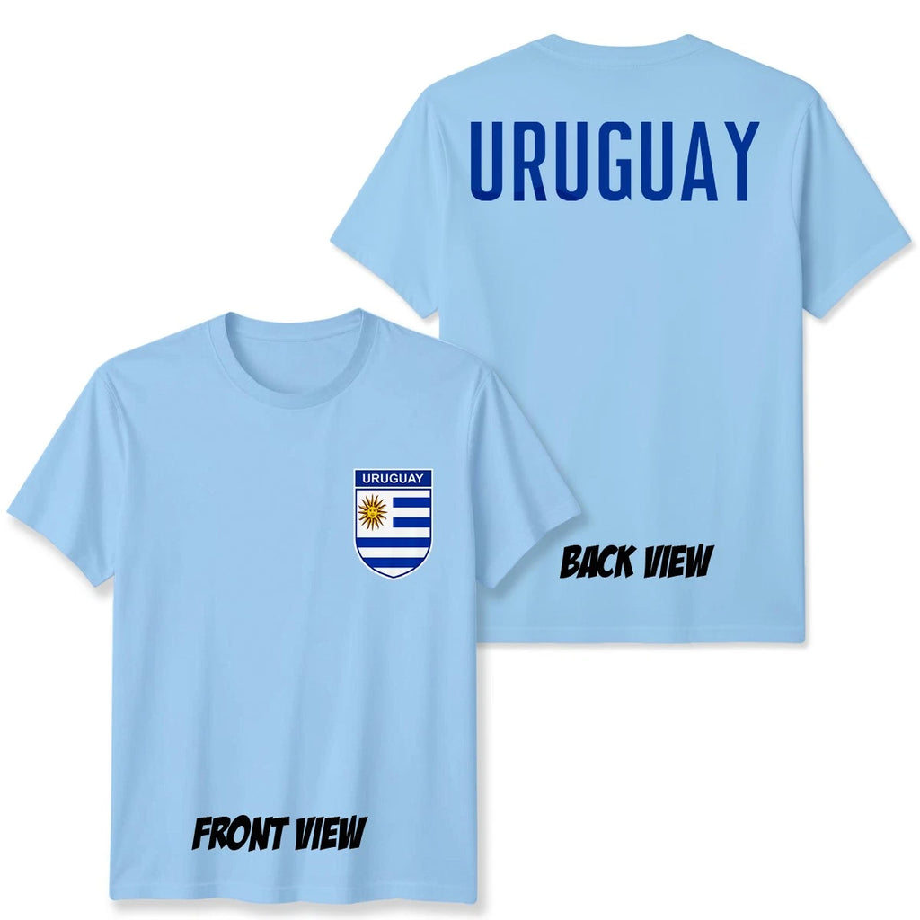 Uruguay Football Unisex Kids T-Shirt Country Pride Soccer Tee #WC