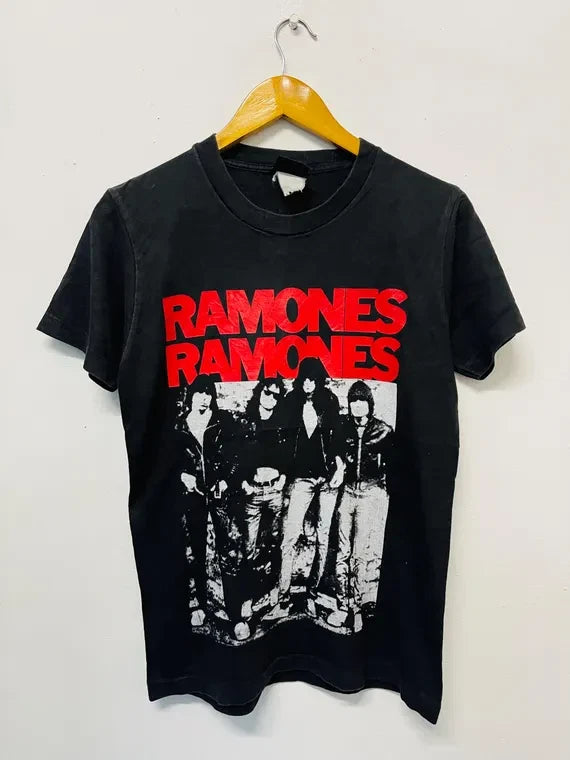 Vintage Y2K Ramones Band T-Shirt American Music American Punk Rock S-5XL