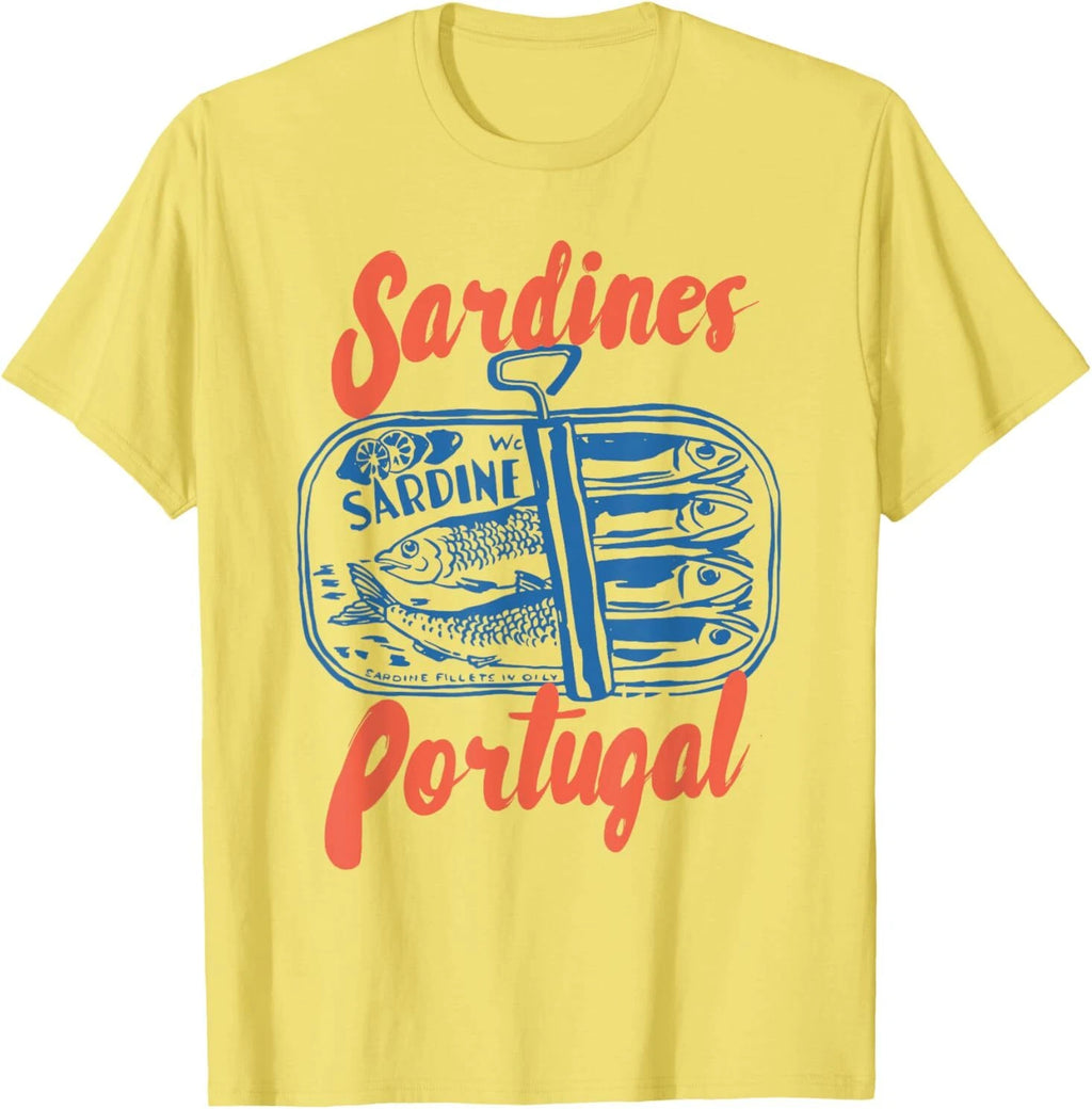 Sardines Tinned Fish Retro Graphic For Men Women T-Shirt