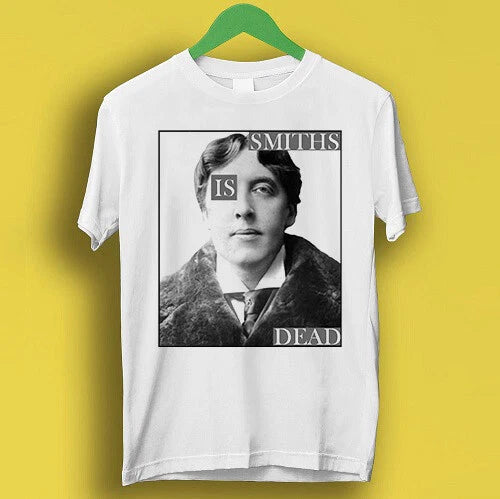 Oscar Wilde Smiths Is Dead 80s Indie Rock Retro Vintage Gift  Tee T Shirt P1233