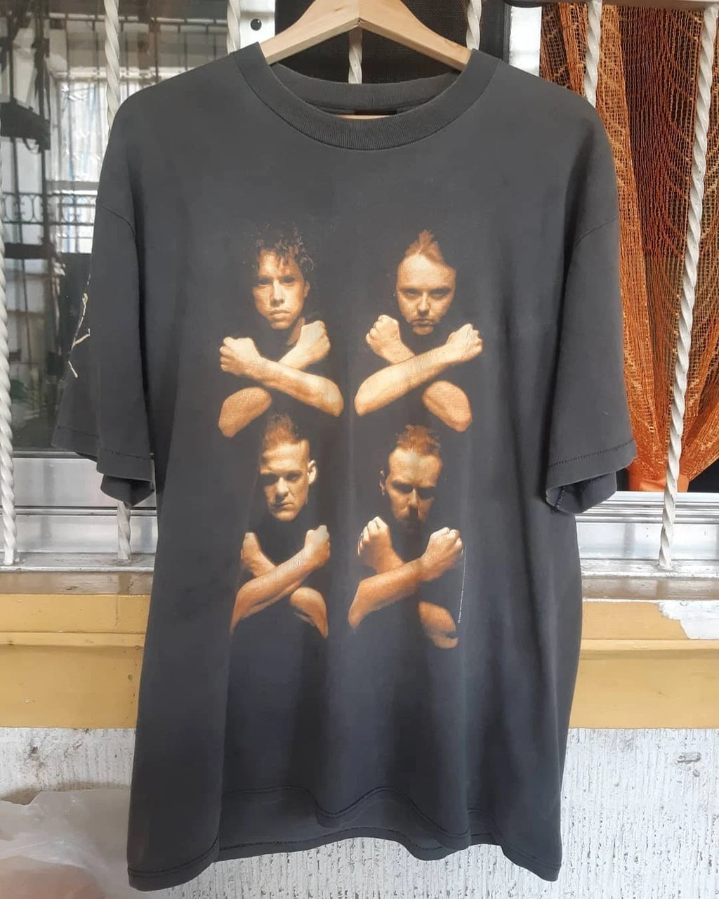 1992 METALLICA Birth School Death Vintage T-Shirt Reprint