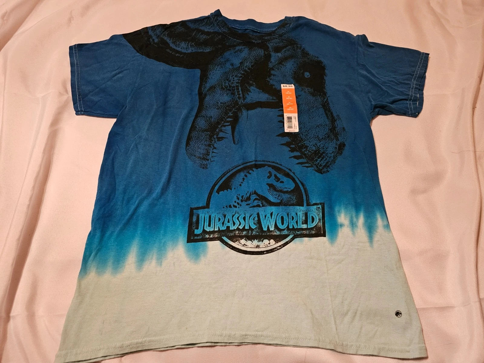 Jurassic World Tie-Dye Shirt - Adult Size Medium