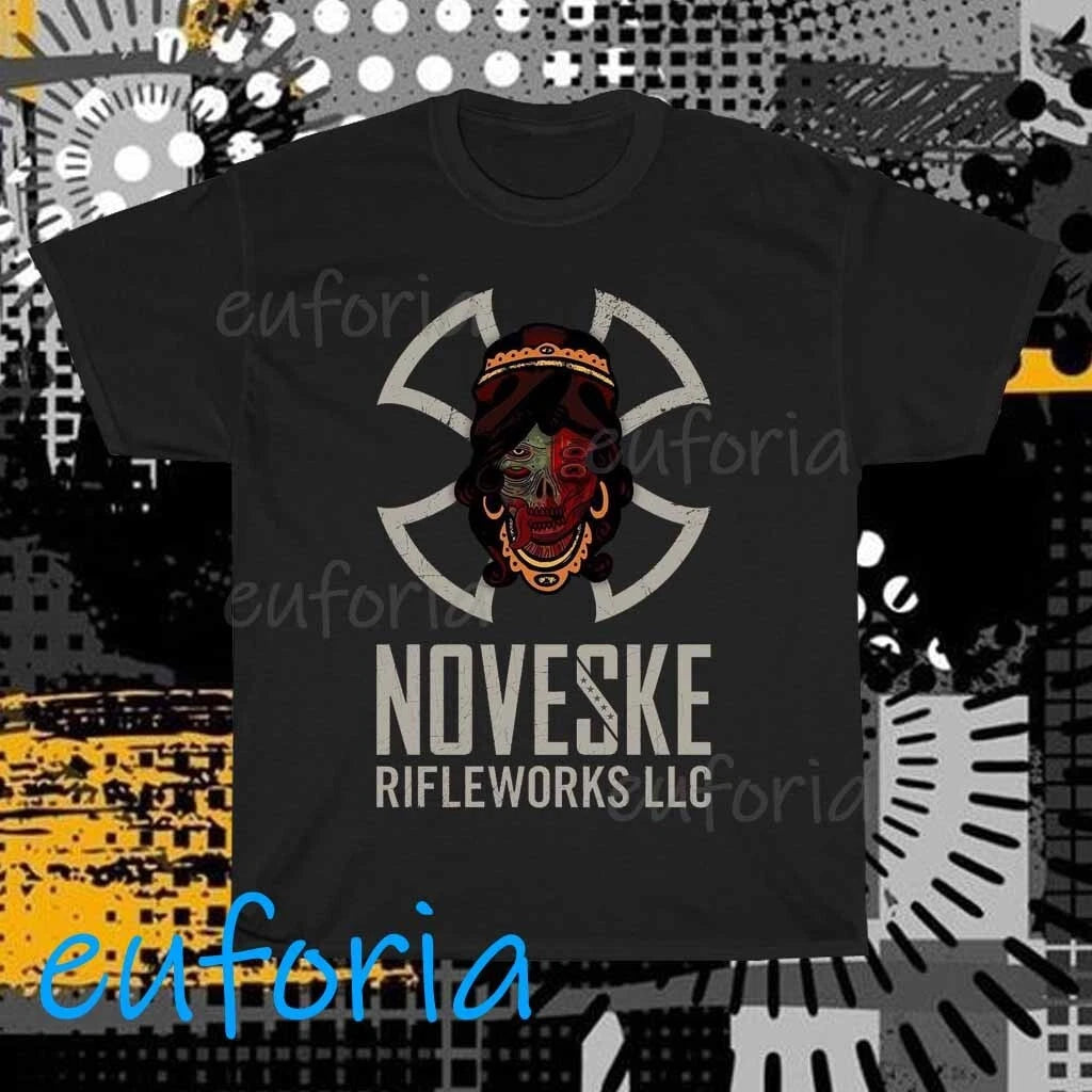 Noveske Rifleworks LLC Black Logo T-Shirt Funny Size S to 5XL