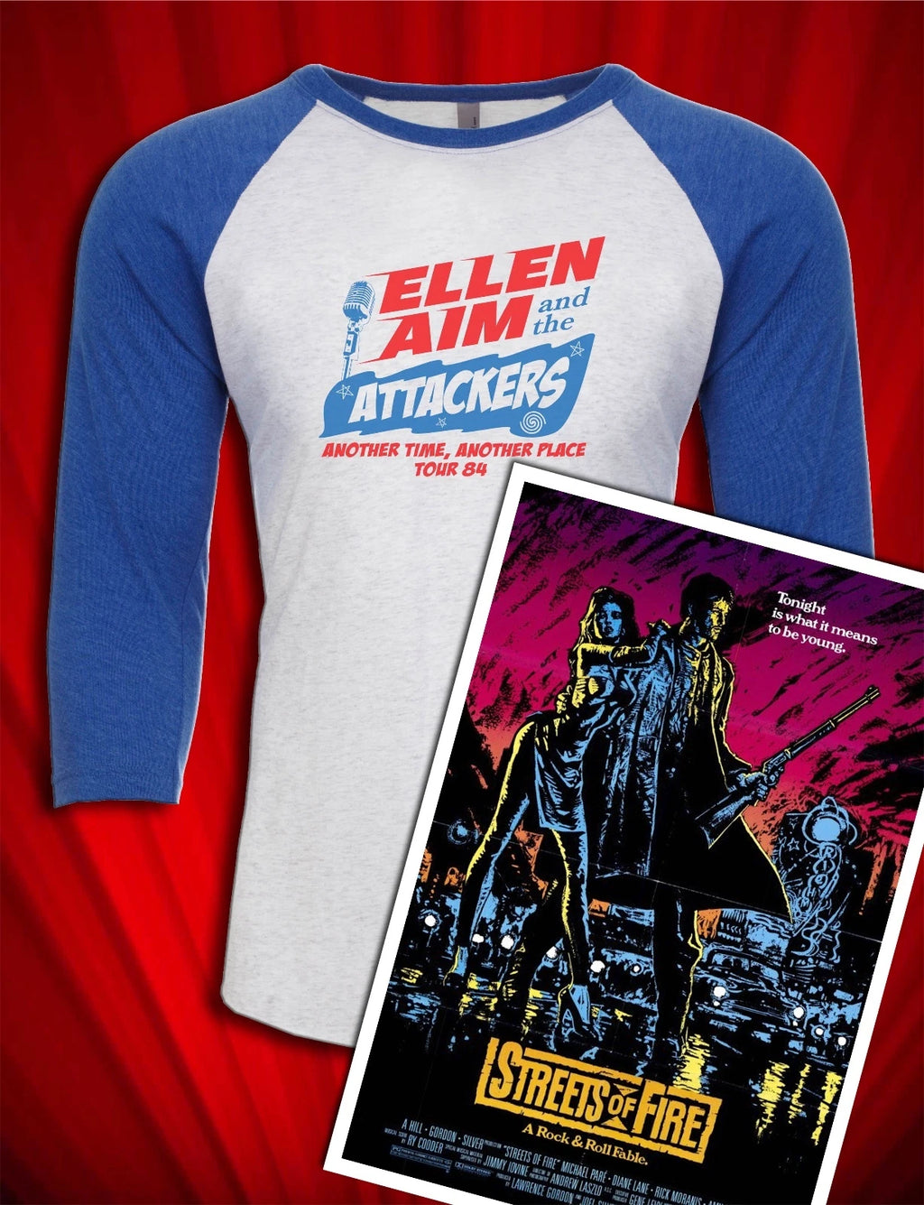 Ellen Aim & the Attackers Vintage Rock n Roll Streets of Fire Jim Steinman