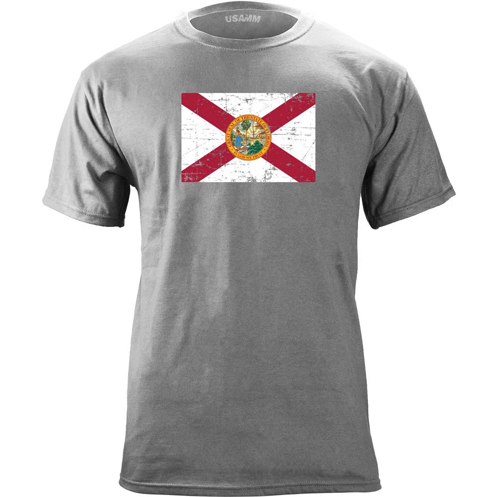 Florida State Flag Distressed T-Shirt
