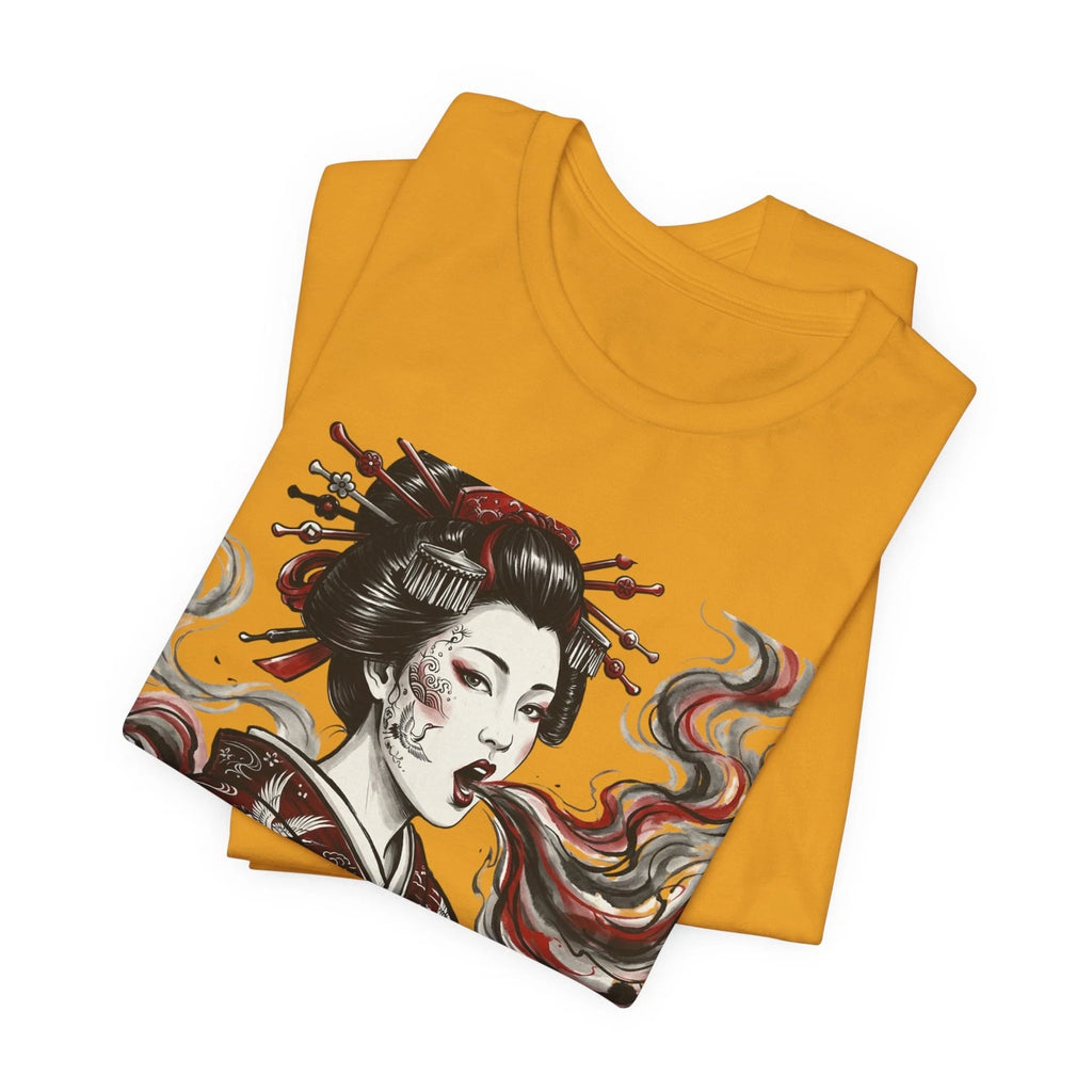 Ethereal Smoke Ink Art Illustration Tee