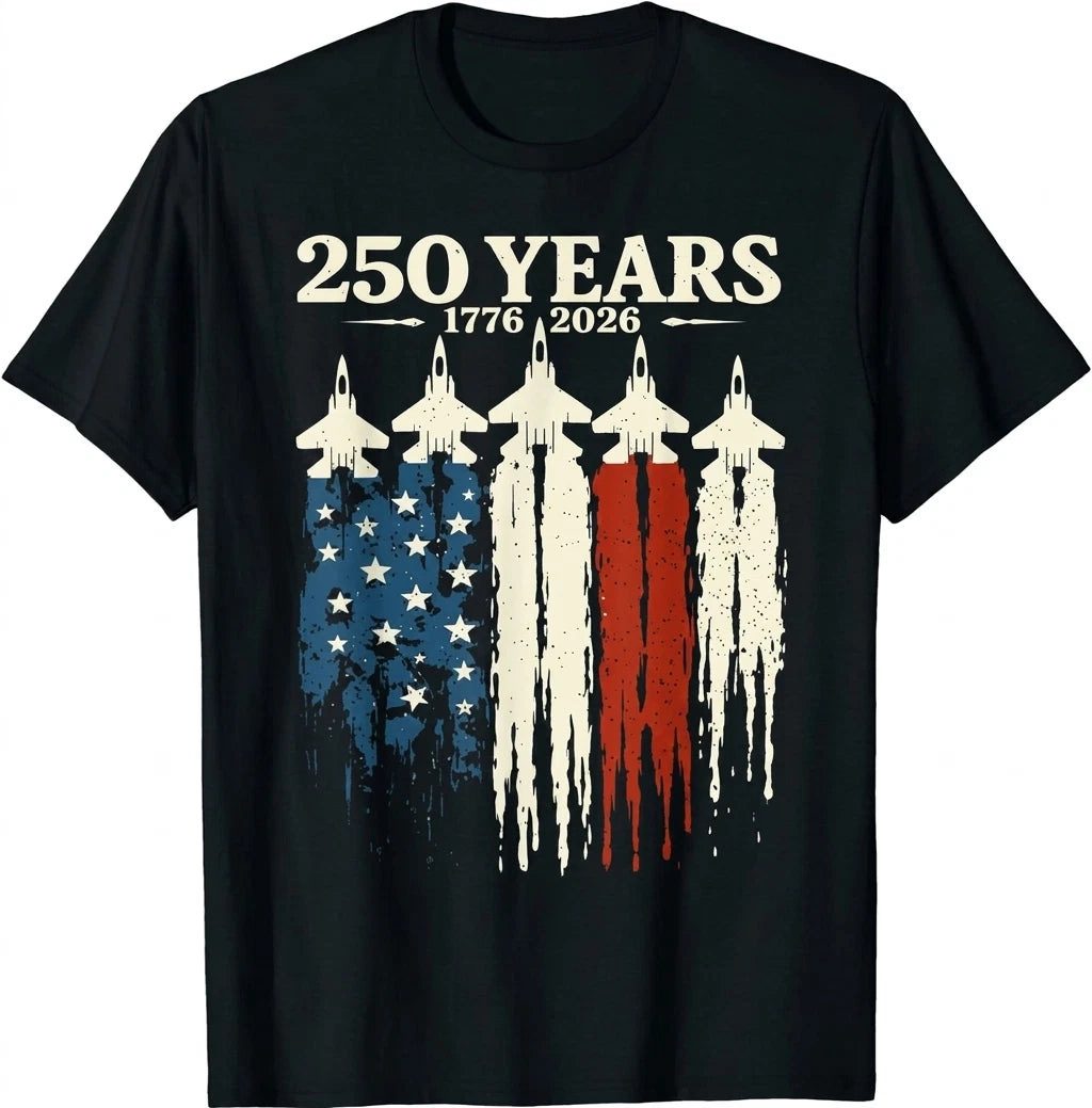 250 Anniversary USA Patriotic 250 Years American 4th of July T-Shirt Unisex