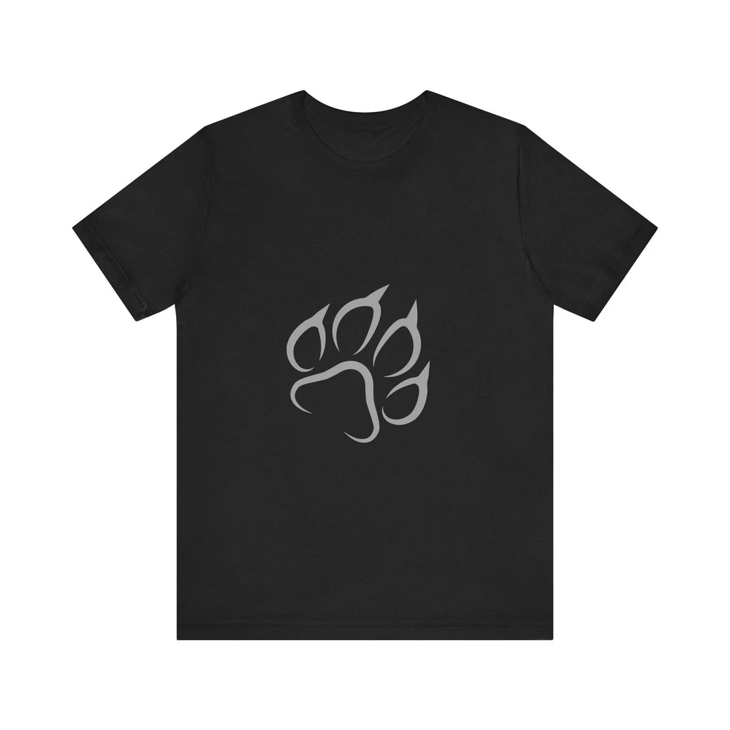 Lion Paw Print T-Shirt | Unisex Animal Lover Tee | Wildlife Graphic Shirt